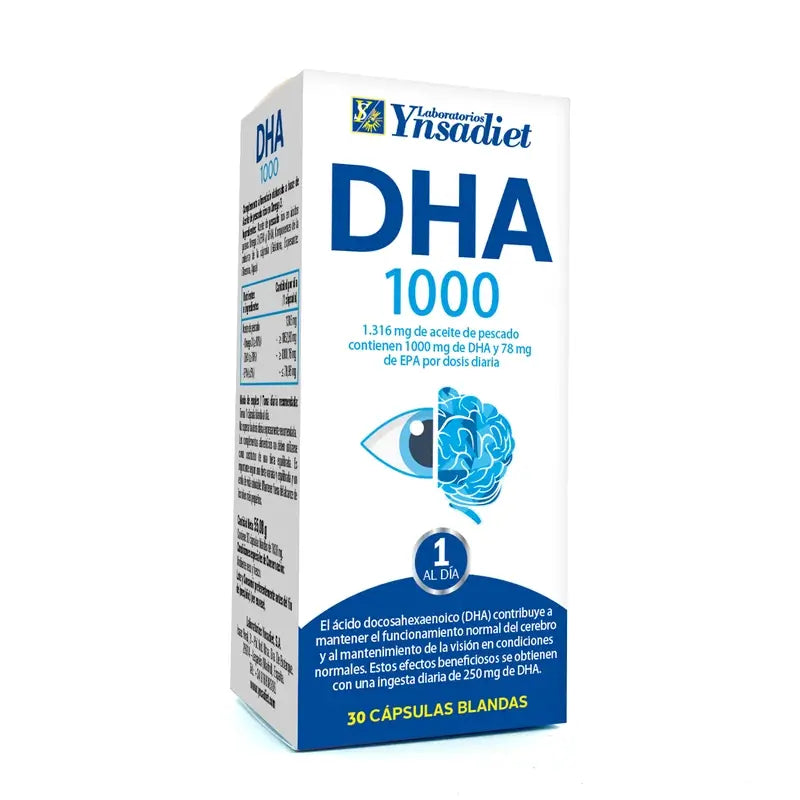 Ynsadiet Dha 1000 Vision And Brain. , 30 pearls