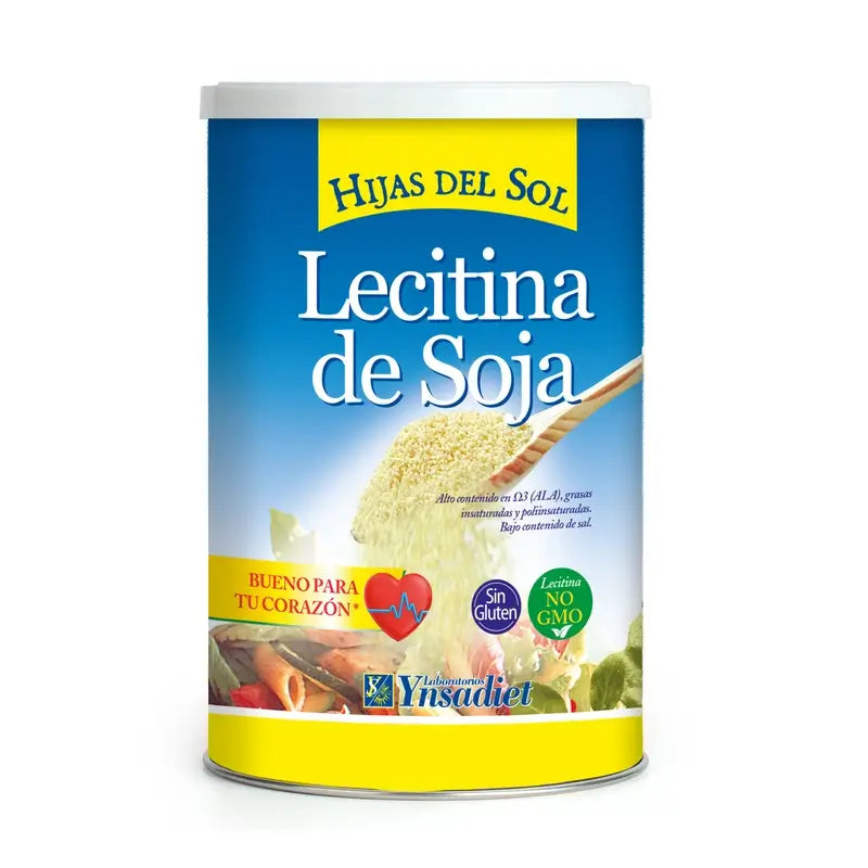 Ynsadiet Lecithin Granulated Soya Bean Granules Gmo Jar, 450 Gr