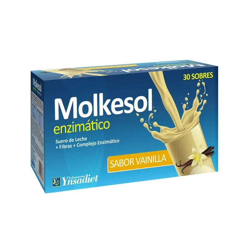 Ynsadiet Molkesol B + Enzyme Vanilla , 30 sachets