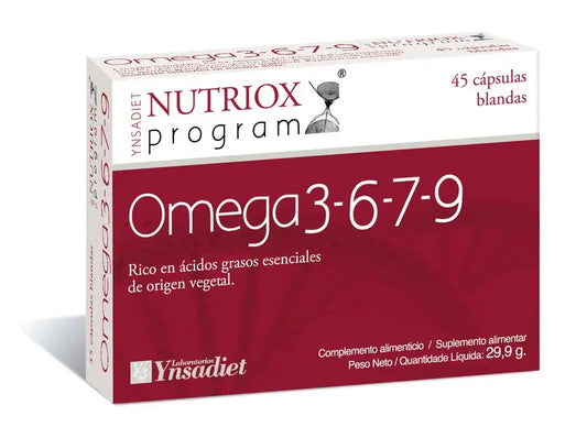 Ynsadiet Omega 3-6-7-9 Nutriox, 45 Pearls