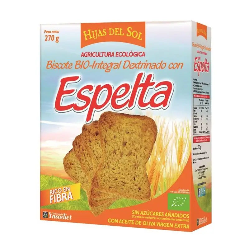 Ynsadiet Dextrinated Bread with Spelt 270Gr. Hijas Del Sol