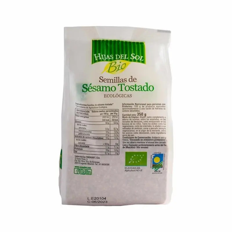 Ynsadiet Roasted Sesame Seeds 350Gr. Hijas Del Sol