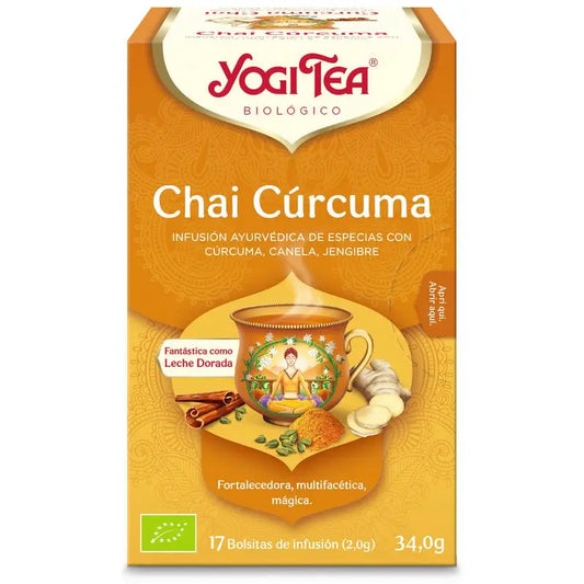 Yogi Tea Organic Organic Turmeric Chai 17 Sachets