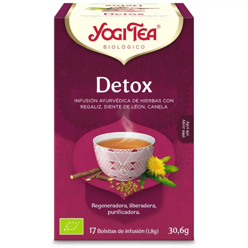 Yogi Tea Organic Detox 17 Sachets