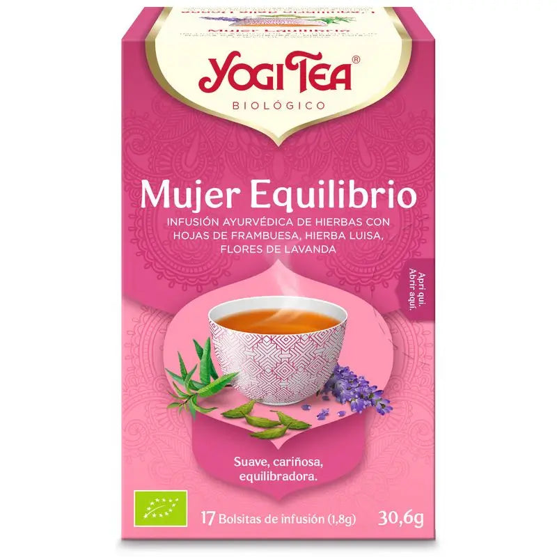 Yogi Tea Organic Women's Balancing Tea 17 Sachets