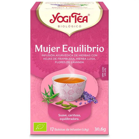 Yogi Tea Organic Women's Balancing Tea 17 Sachets