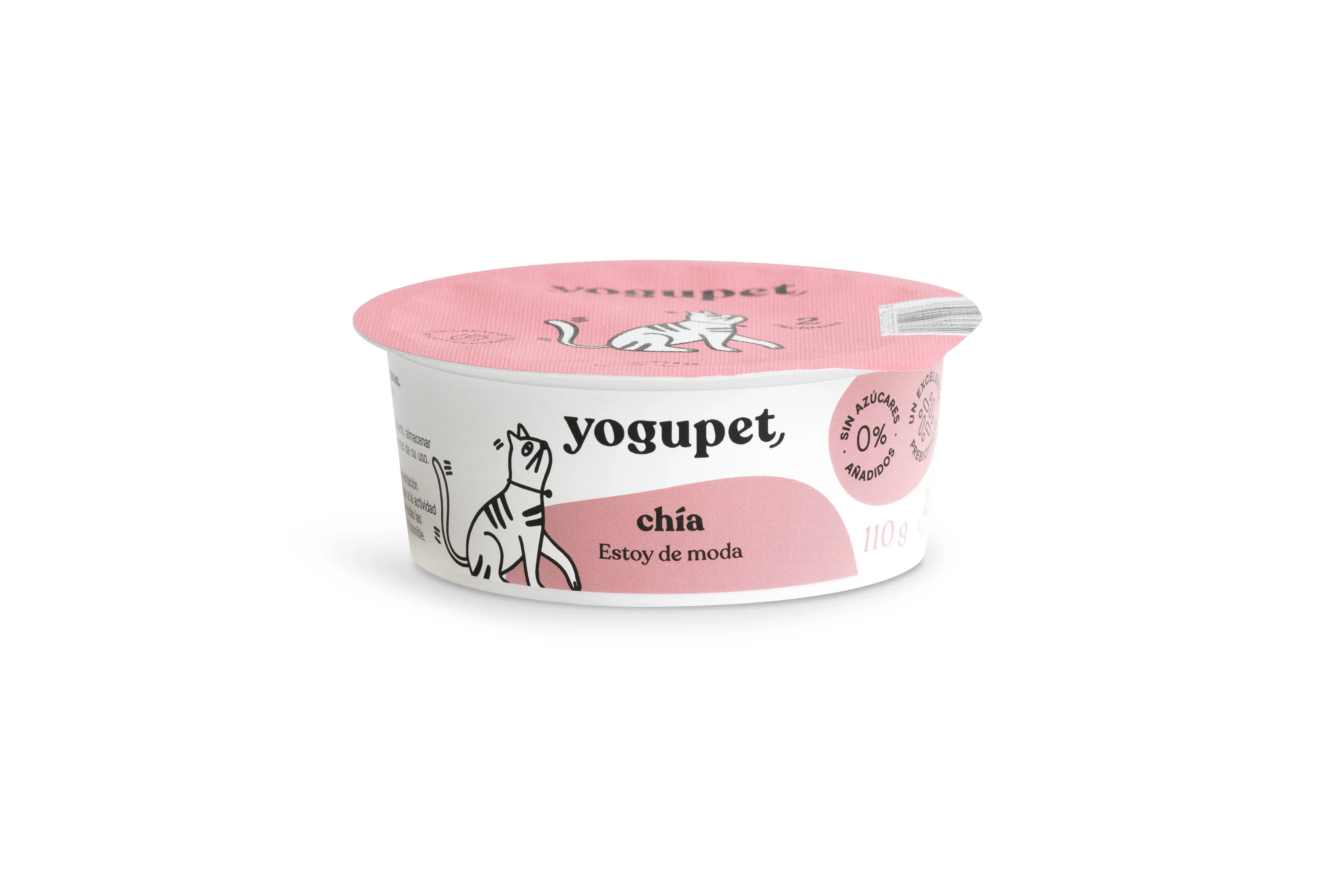 Yogupet Classic Cat Chia Cat Yoghurt 4X110Gr