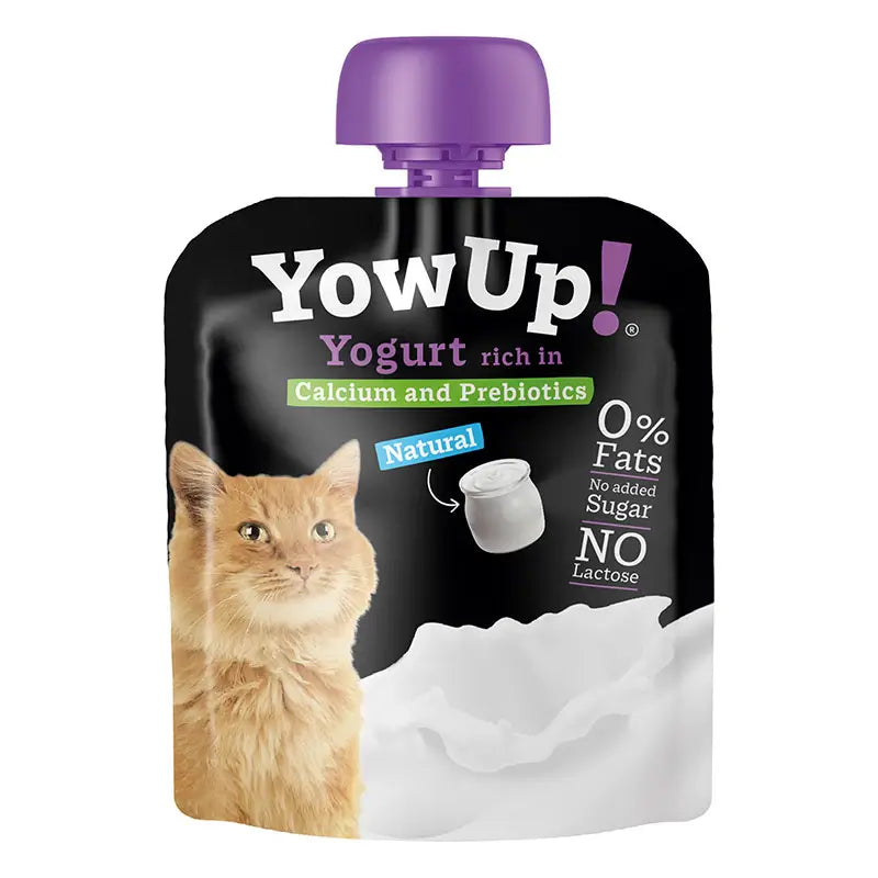 Yow Up Pouch Yoghurt Cats Box Display 10UdsX85Gr