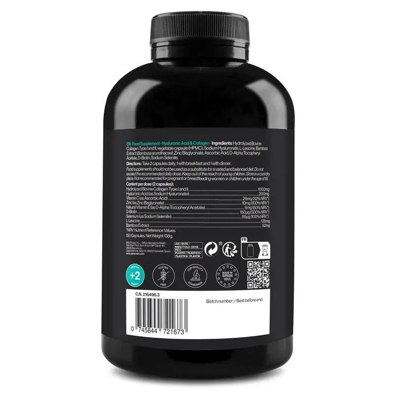 Zenement Hyaluronic Acid & Collagen, 150 capsules