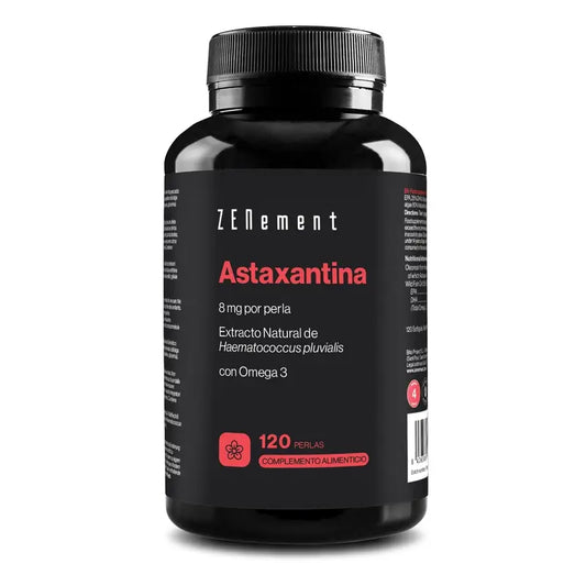 Zenement Astaxanthin, 8 Mg, With Omega-3, 120 softgels