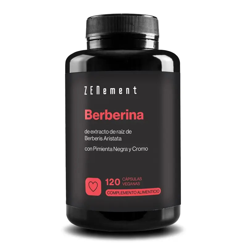Zenement Berberine With Black Pepper And Chromium, 120 vegan capsules
