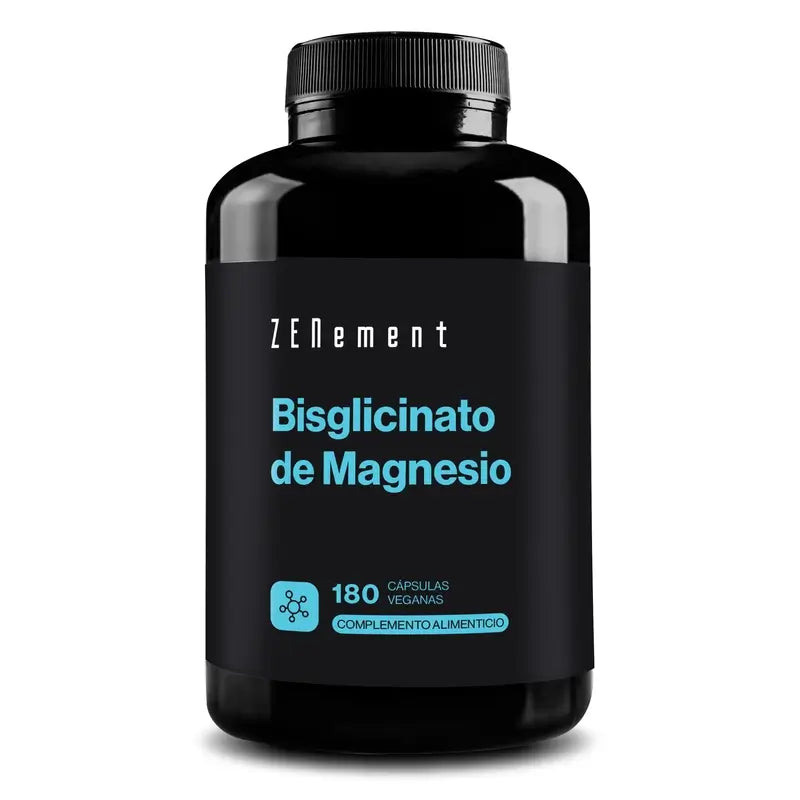 Zenement Magnesium Bisglycinate, 180 vegan capsules