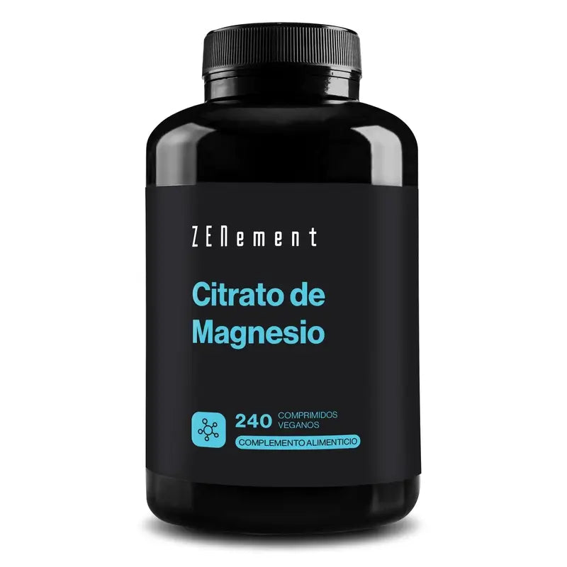 Zenement Magnesium Citrate, 240 vegan tablets