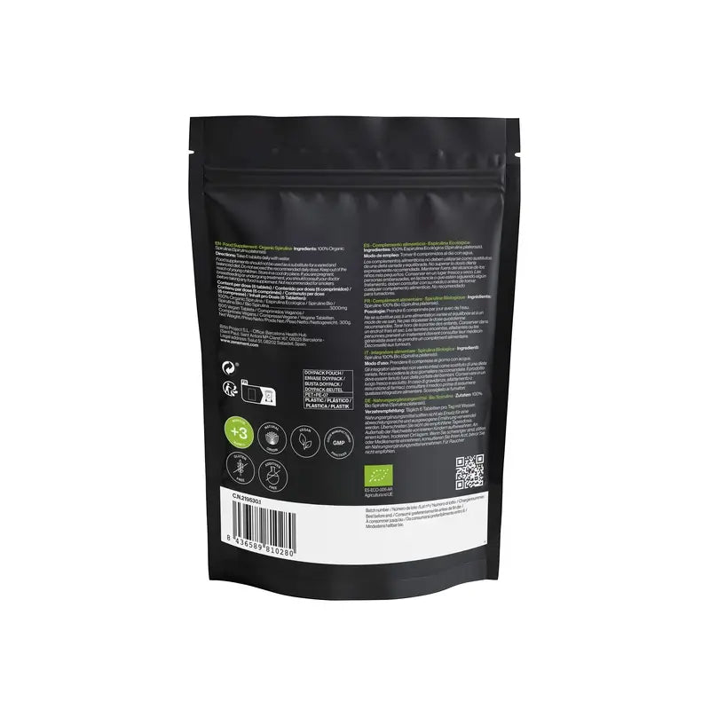 Zenement Organic Spirulina 600 vegan tablets