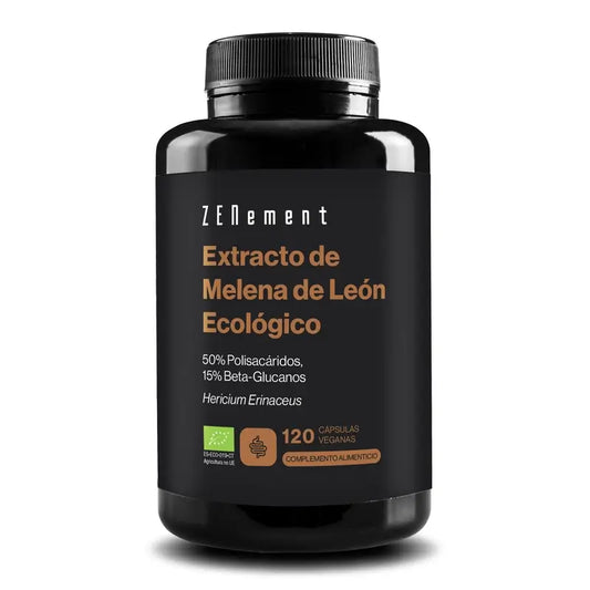 Zenement Lion's Mane Extract Organic, 120 vegan capsules