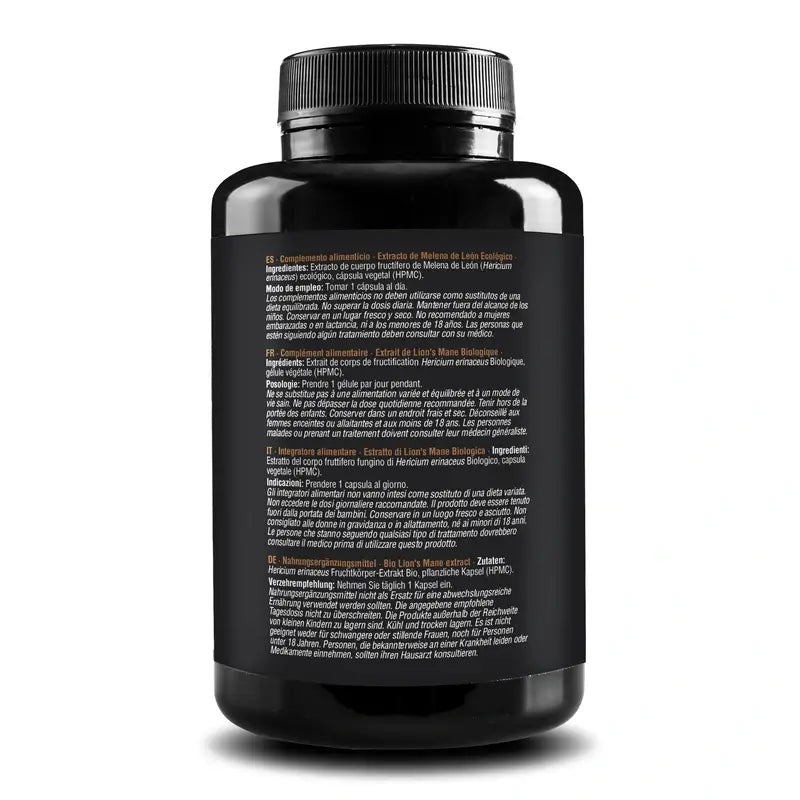 Zenement Lion's Mane Extract Organic, 120 vegan capsules