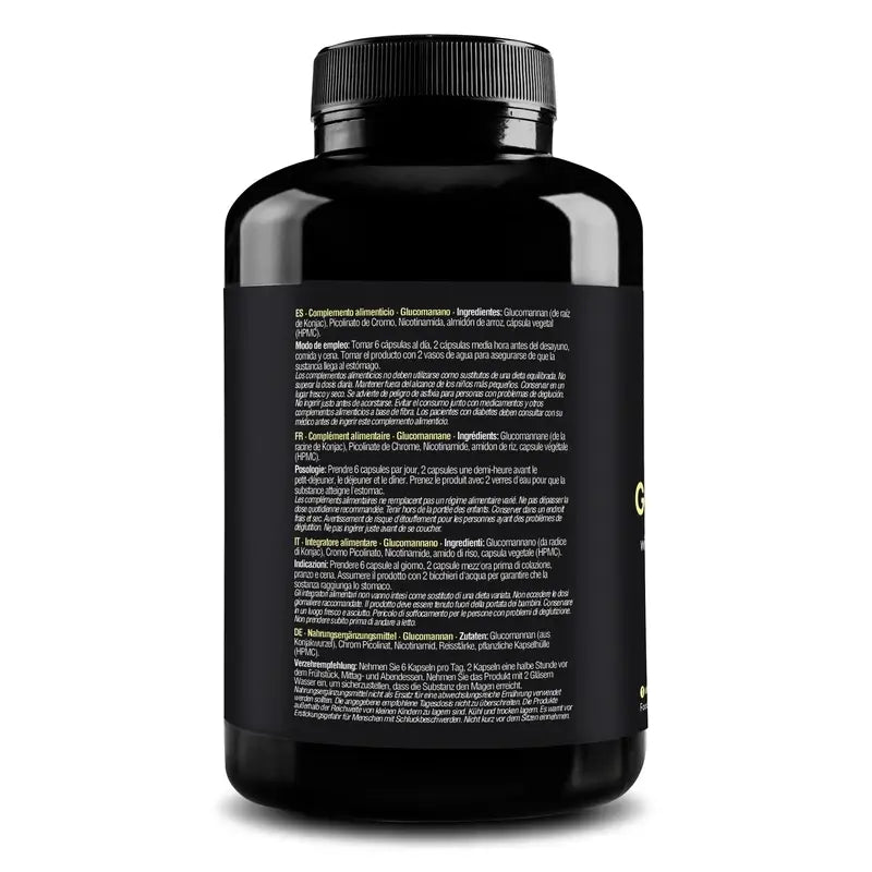 Zenement Glucomannan Natural Satiety, 180 vegan capsules