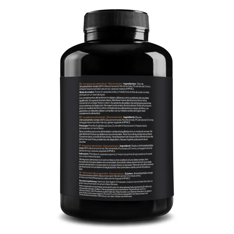 Zenement Glucomannan Natural Satiety, 180 vegan capsules