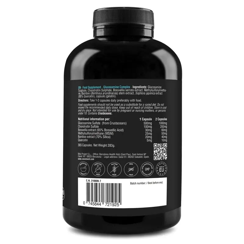 Zenement Glucosamine Complex, 365 capsules