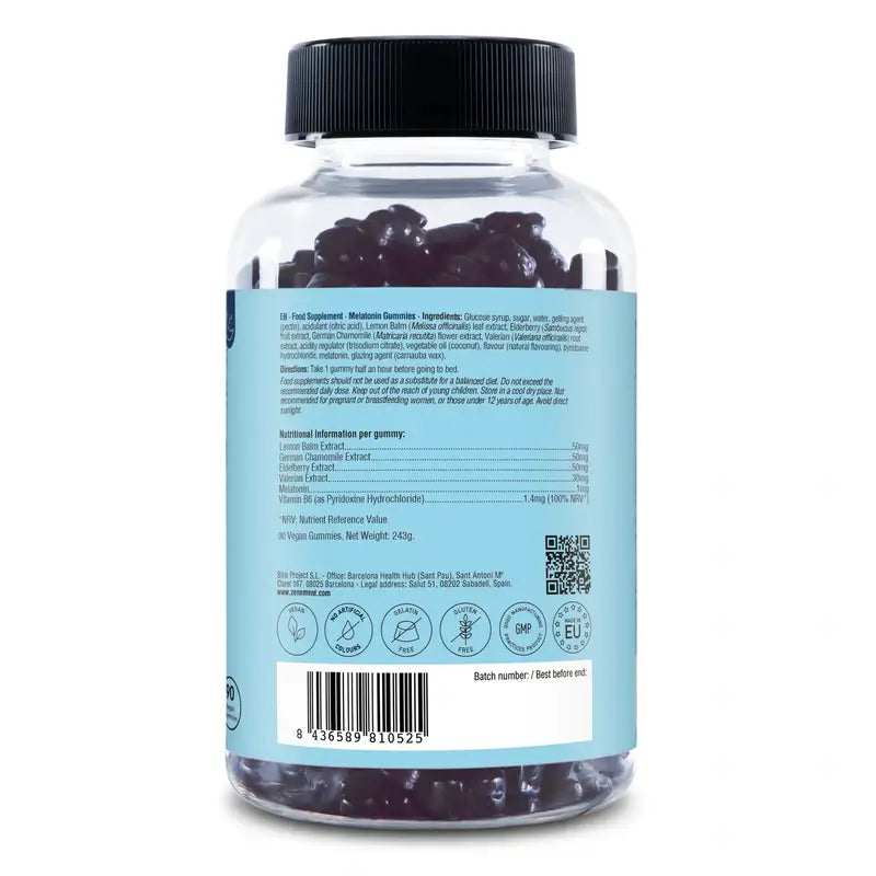 Zenement Gummies Melatonin, 90 vegan gummies