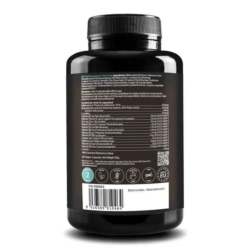 Zenement Hair Forte, 120 vegetarian capsules