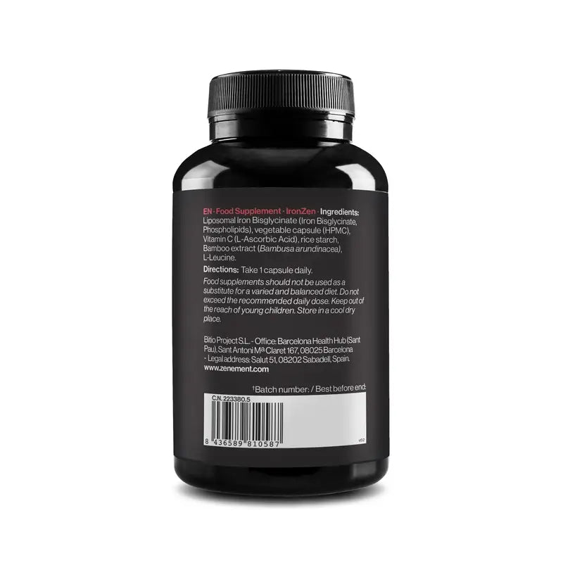 Zenement Ironzen, 90 vegan capsules