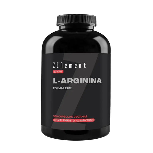 Zenement L-Arginine 700 Mg, 360 vegan capsules