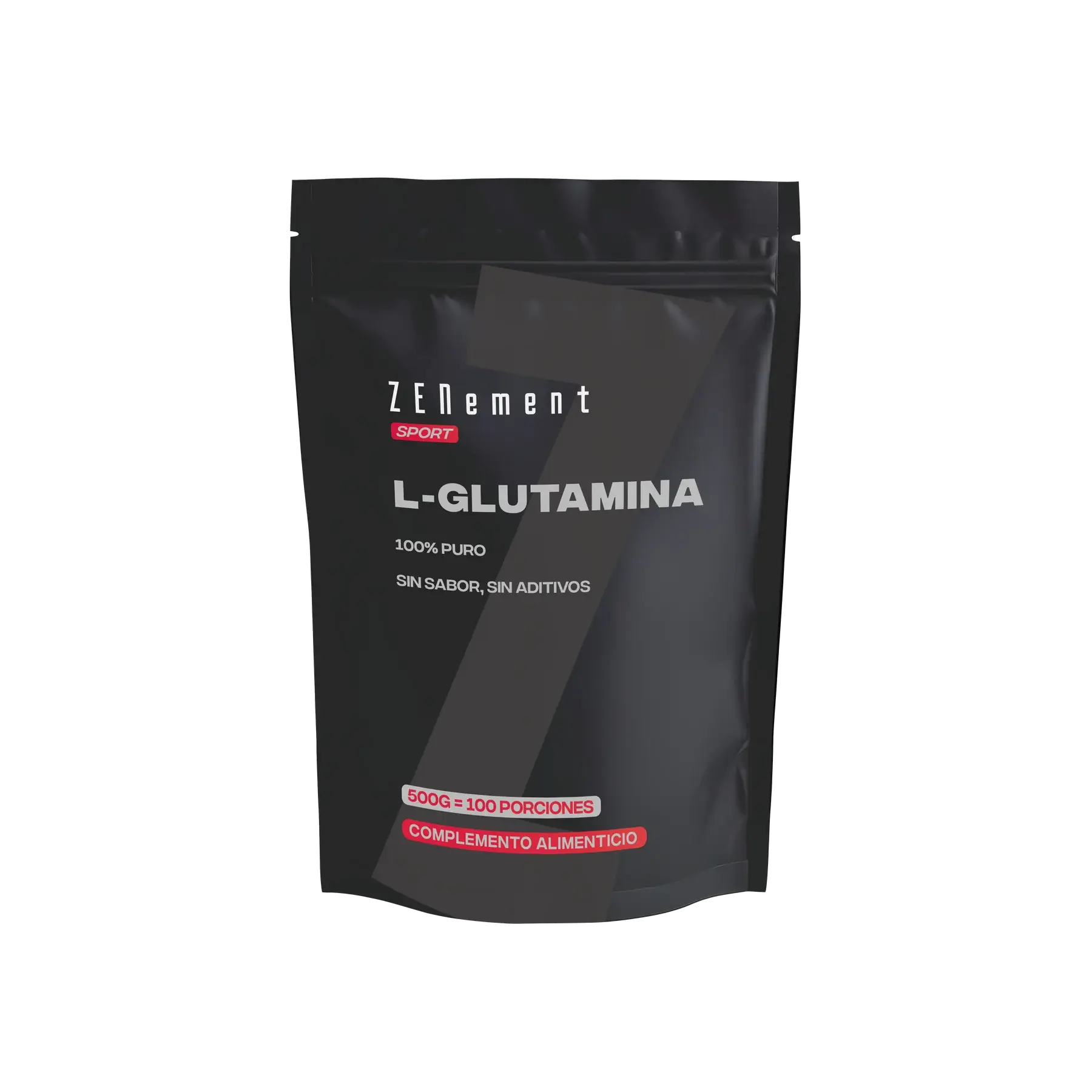 Zenement Pure L-Glutamine Powder, 500 g