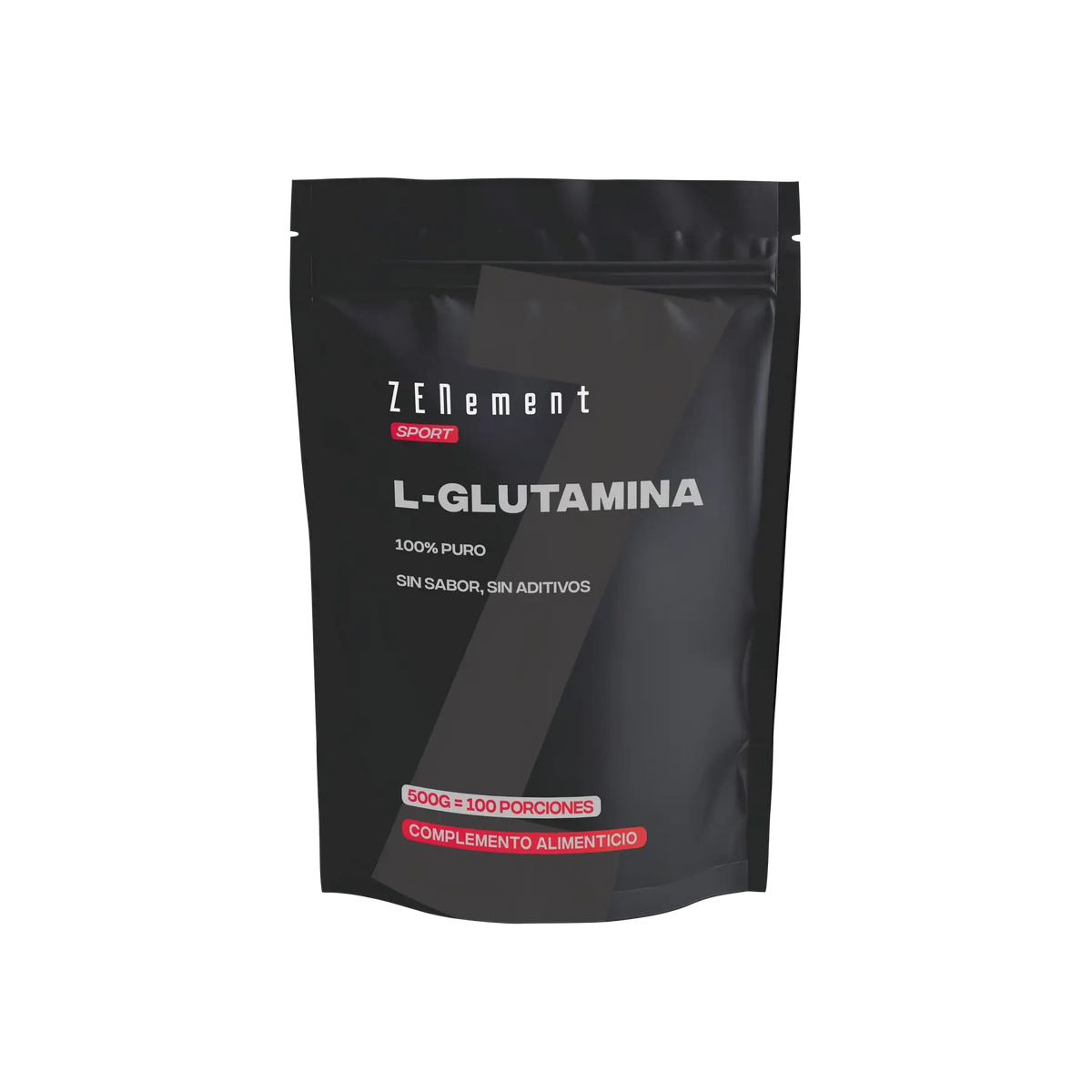Zenement Pure L-Glutamine Powder, 500 g