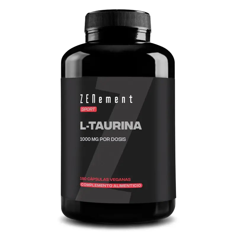 Zenement L-Taurine, 180 vegan capsules