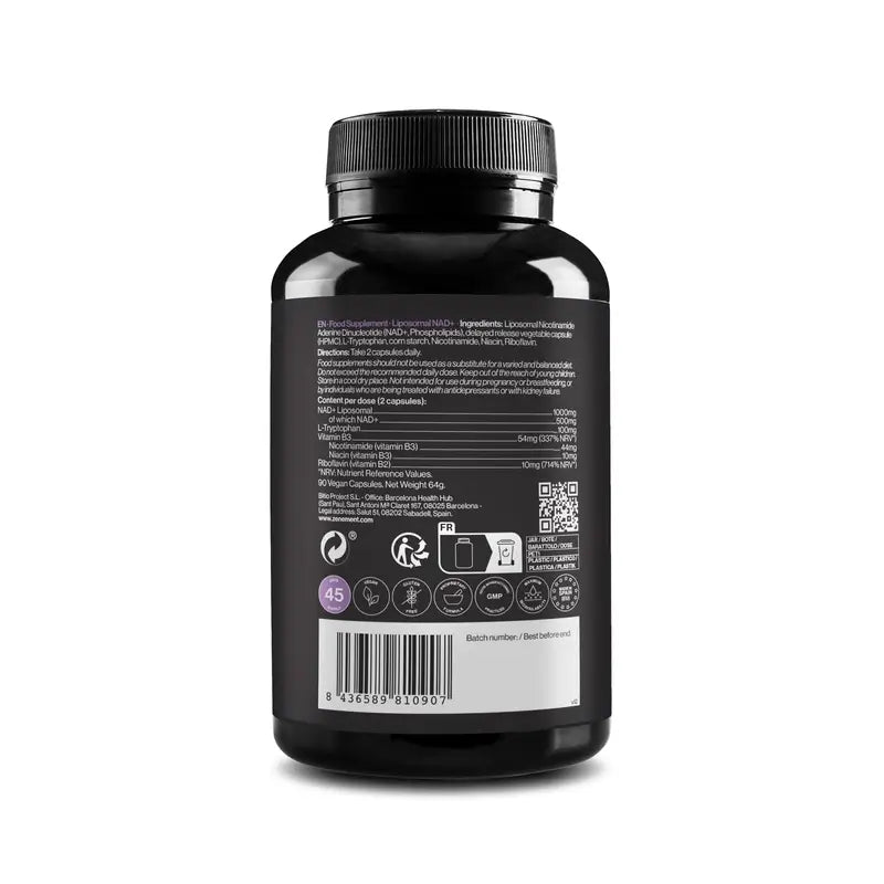 Zenement Nad Liposomal, 90 vegan capsules