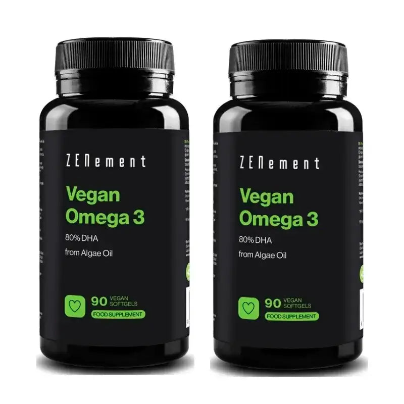Zenement Omega-3 Vegan Dha, Pack 2 x 90 Vegan Softgels