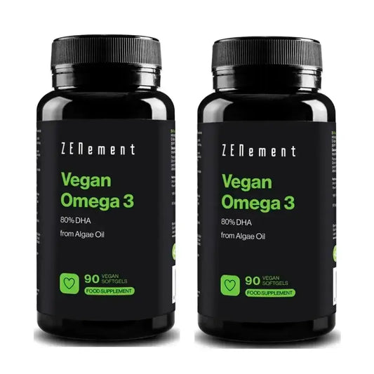 Zenement Omega-3 Vegan Dha, Pack 2 x 90 Vegan Softgels