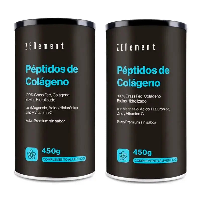 Zenement Collagen Peptides, Pack 2 x 450 g