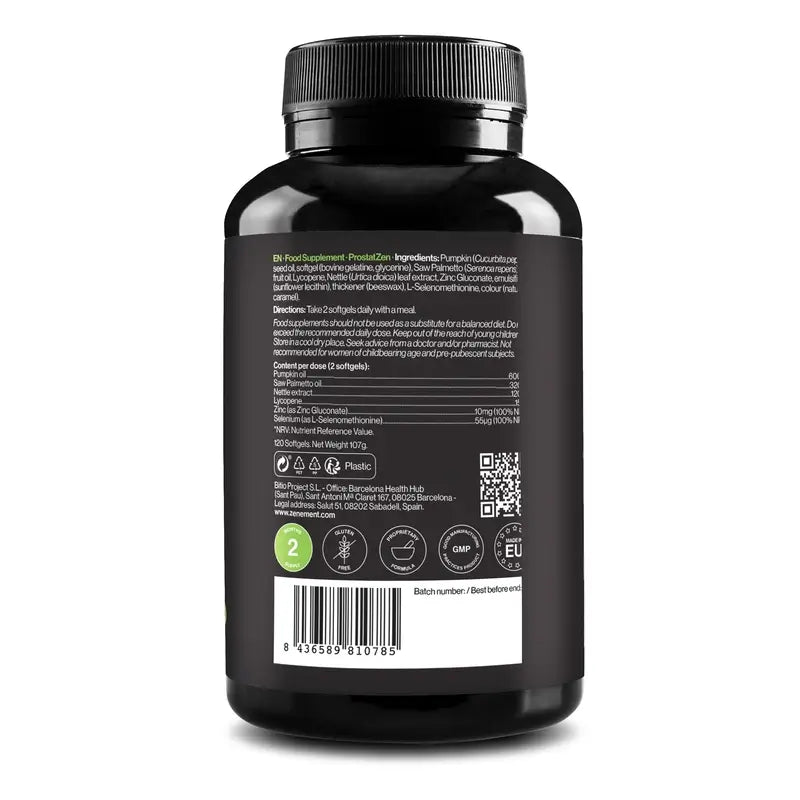 Zenement Prostatzen, 120 softgels