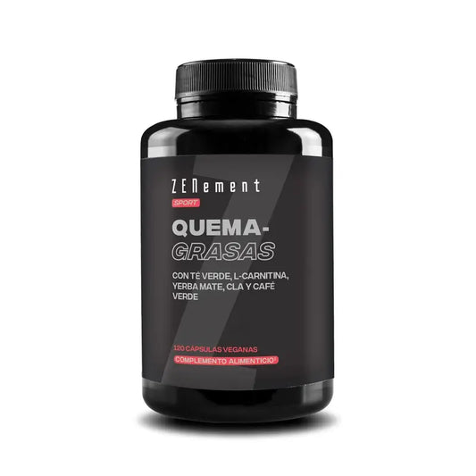 Zenement Fat Burner with Green Tea, L-Carnitine, Yerba Mate, Cla and Green Coffee, 120 vegan capsules