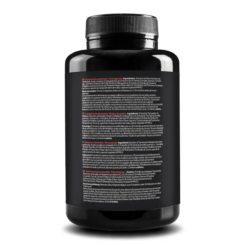 Zenement Fat Burner with Green Tea, L-Carnitine, Yerba Mate, Cla and Green Coffee, 120 vegan capsules