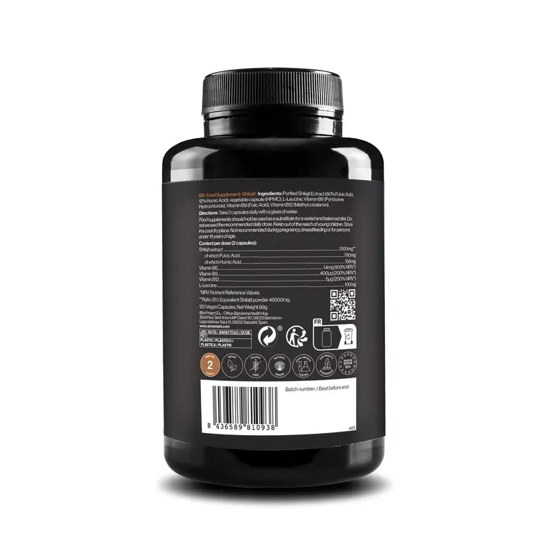 Zenement Shilajit, 120 vegan capsules