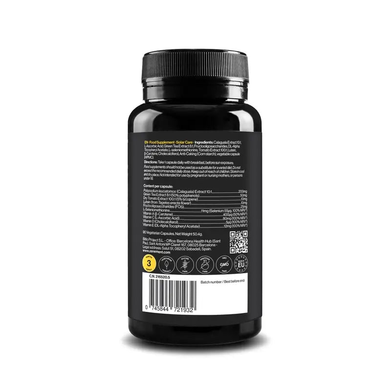 Zenement Solar Care, 90 vegetarian capsules