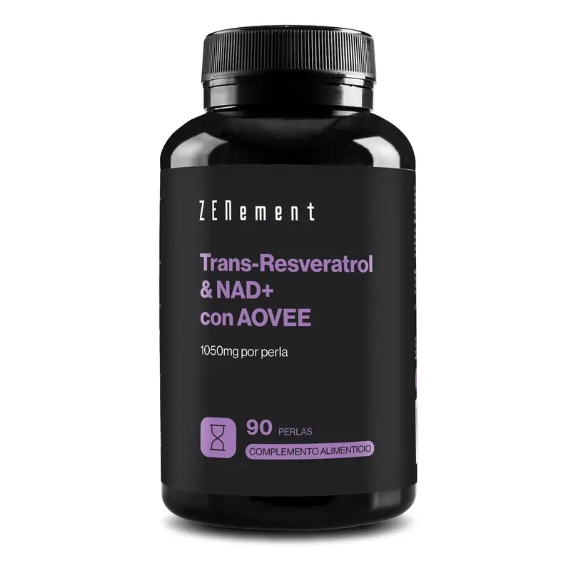 Zenement Trans-Resveratrol & Nad+ With Aove, 90 softgels