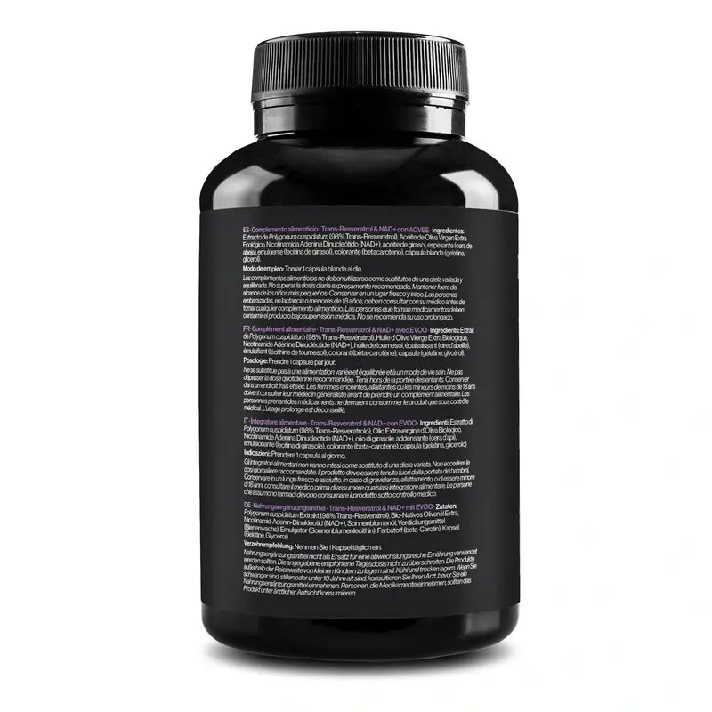 Zenement Trans-Resveratrol & Nad+ With Aove, 90 softgels