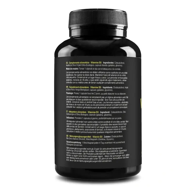 Zenement Vitamin D3 4000 IU, 365 softgels