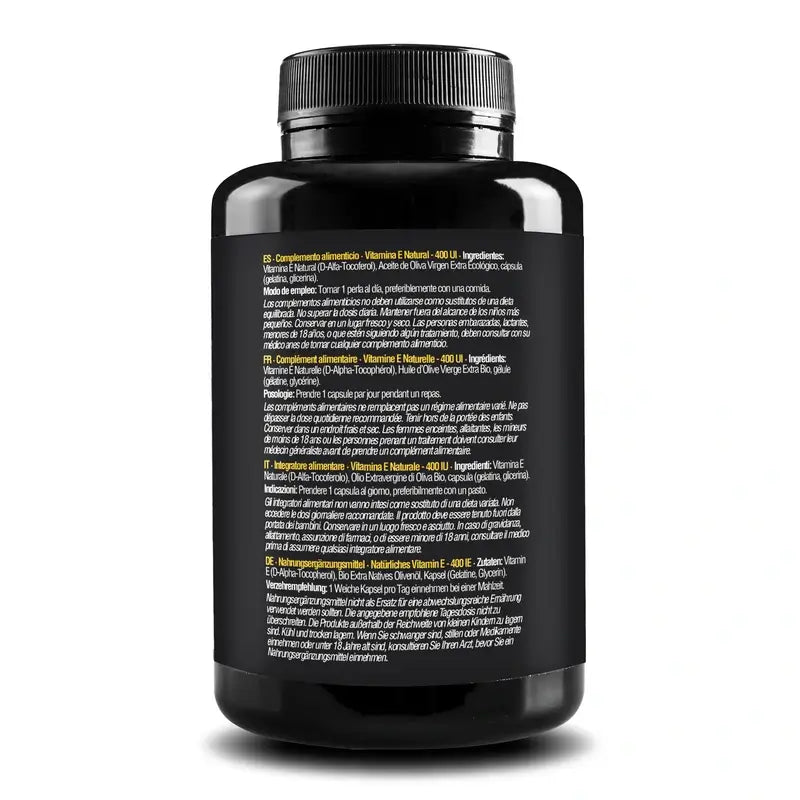 Zenement Vitamin E Natural 400 IU, 200 softgels