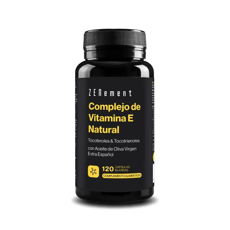 Zenement Vitamin E Natural Complex, 120 softgels