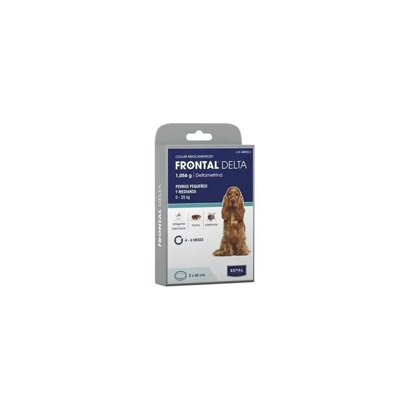 Zotal Frontal Delta Duo Antiparasitic Collar 2X60Cm