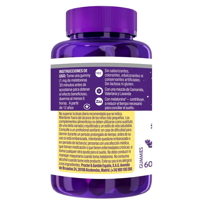 ZzzQuil Mango, Banana and Valerian, 60 Gummies